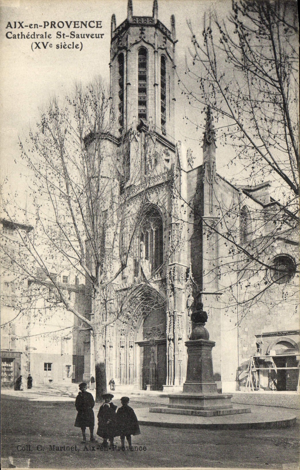 CPA Aix en Provence Cathedrale Saint Sauveur XV siecle 