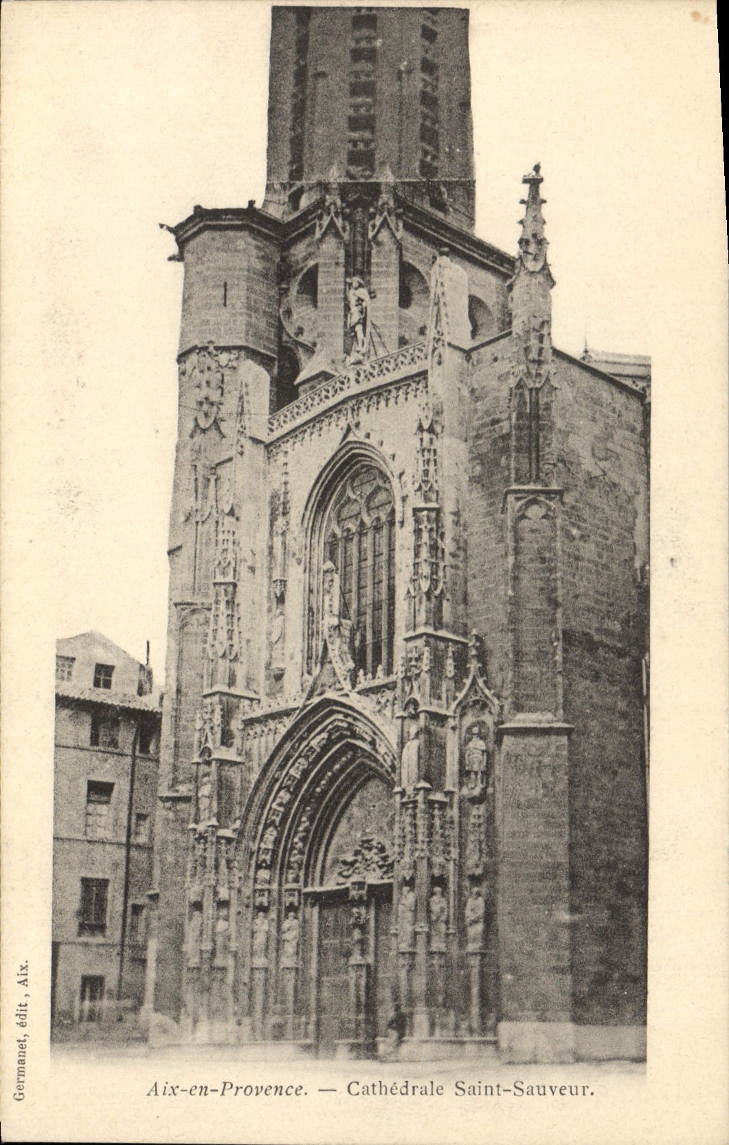 CPA Aix en Provence Cathedrale Saint Sauveur