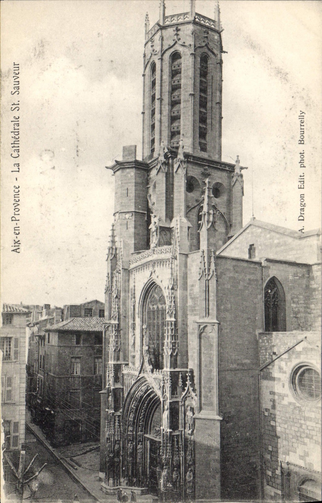 CPA Aix en Provence Cathedrale Saint Sauveur 