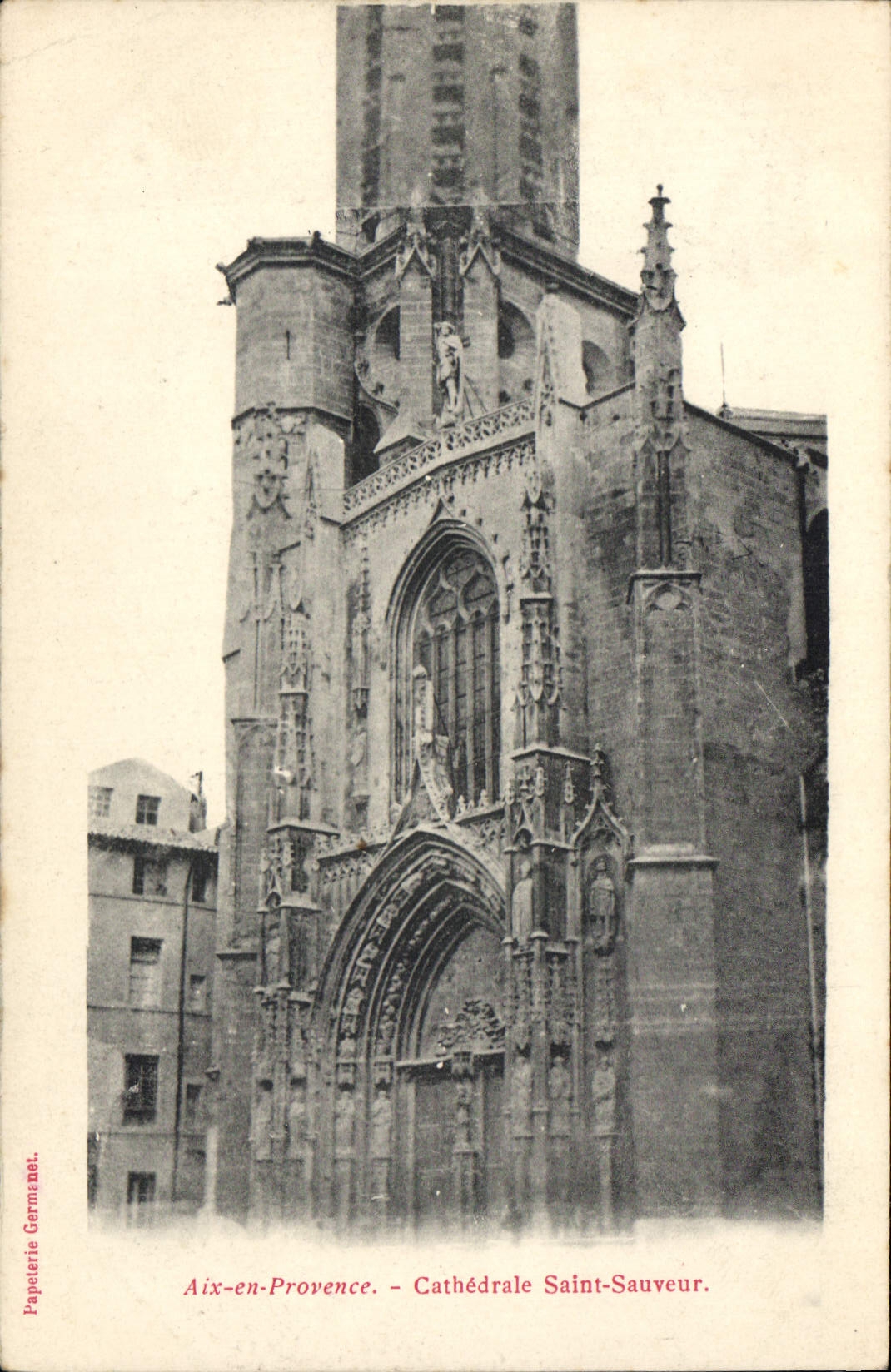 CPA Aix en Provence Cathedrale Saint Sauveur 