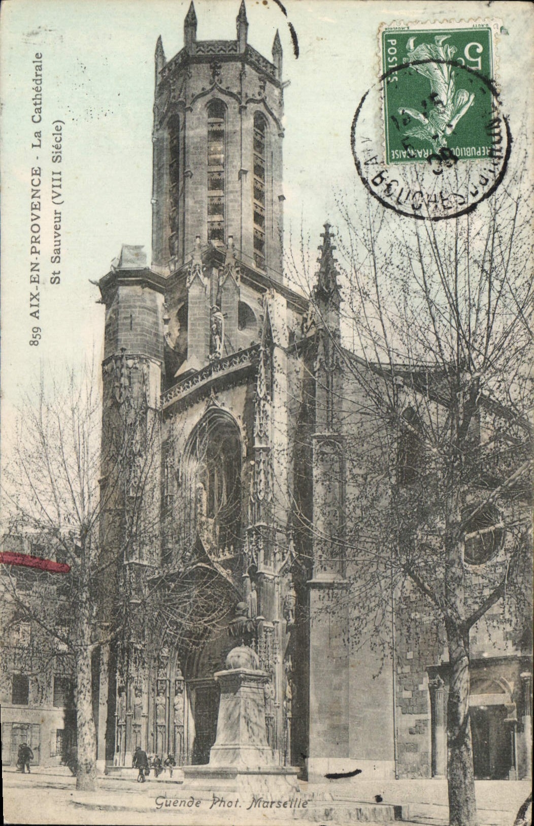 CPA Aix en Provence La Cathedrale St Sauveur VIII Siecle 