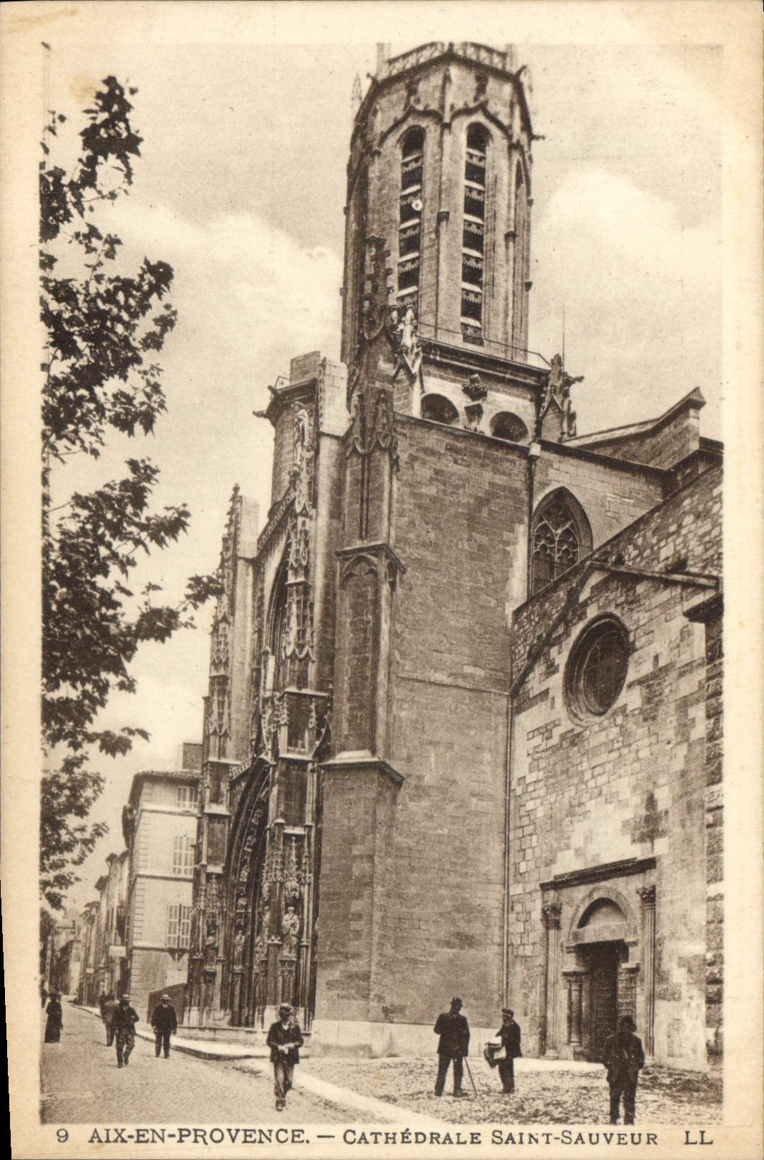 CPA Aix en Provence Cathedrale Saint Sauveur 