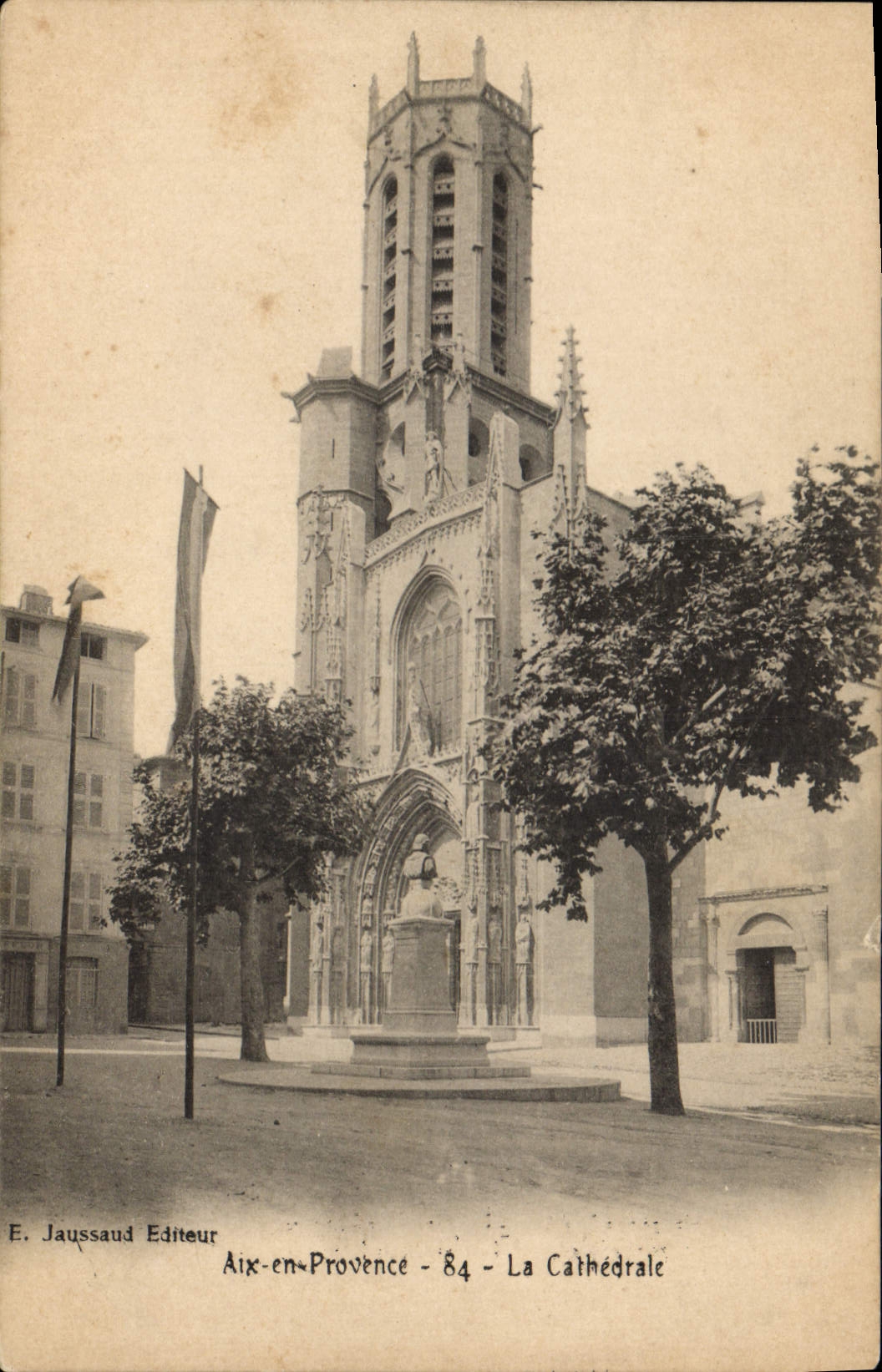 CPA Aix en Provence La Cathedrale 