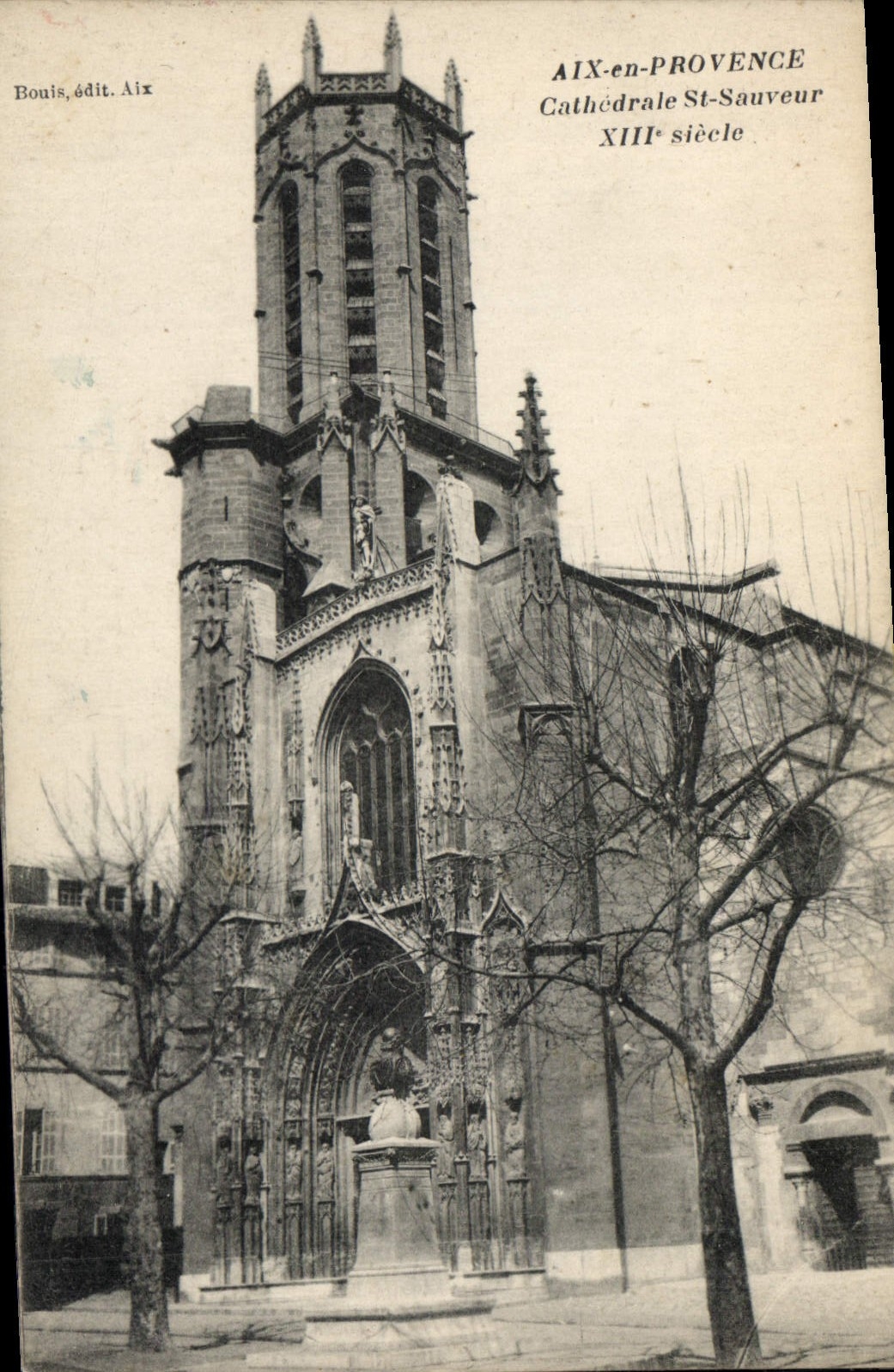 CPA Aix en Provence Cathedrale St Sauveur XIII siecle 
