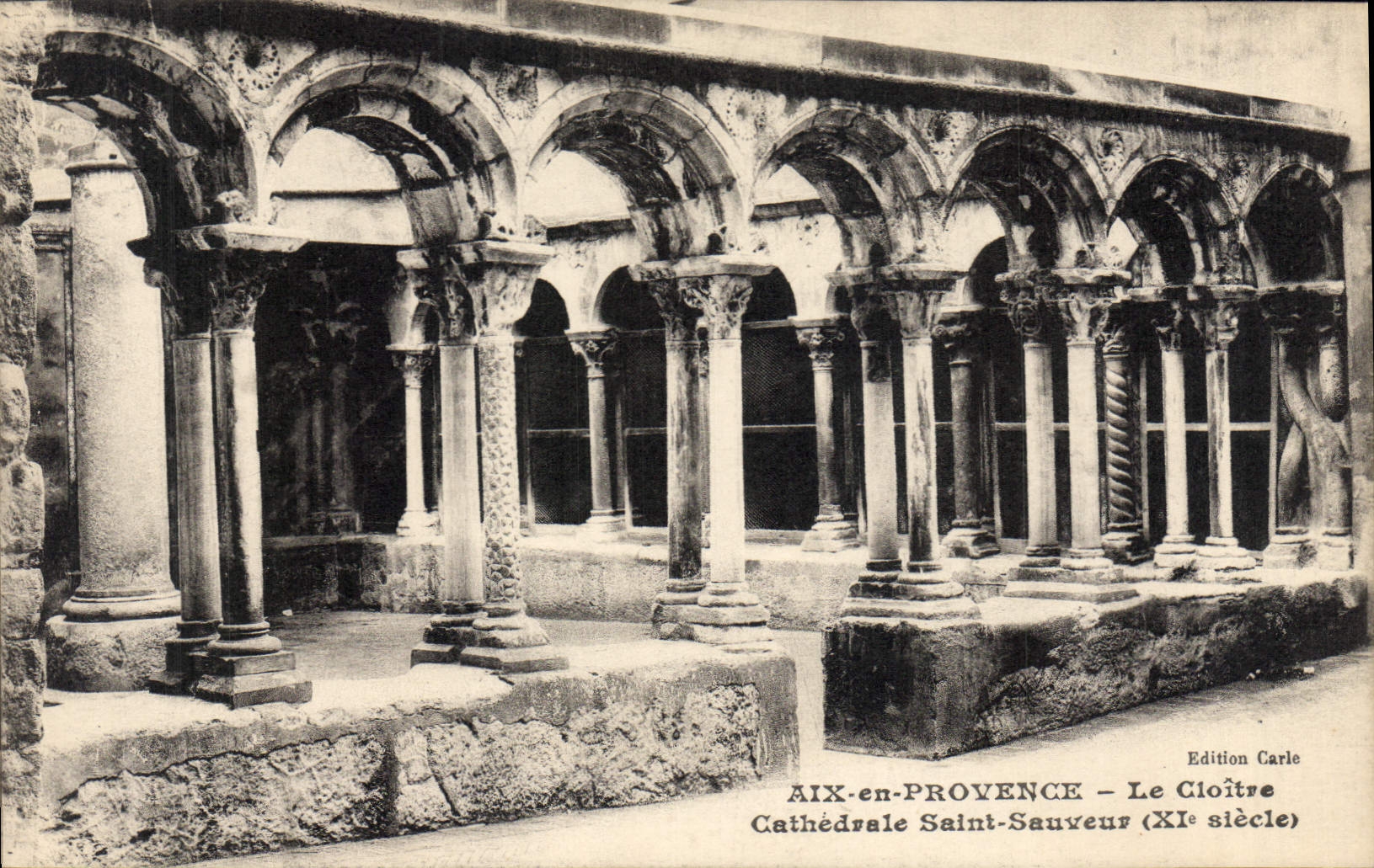 CPA Aix en Provence le Cloitre Cathedrale Saint Sauveur Xi siecle