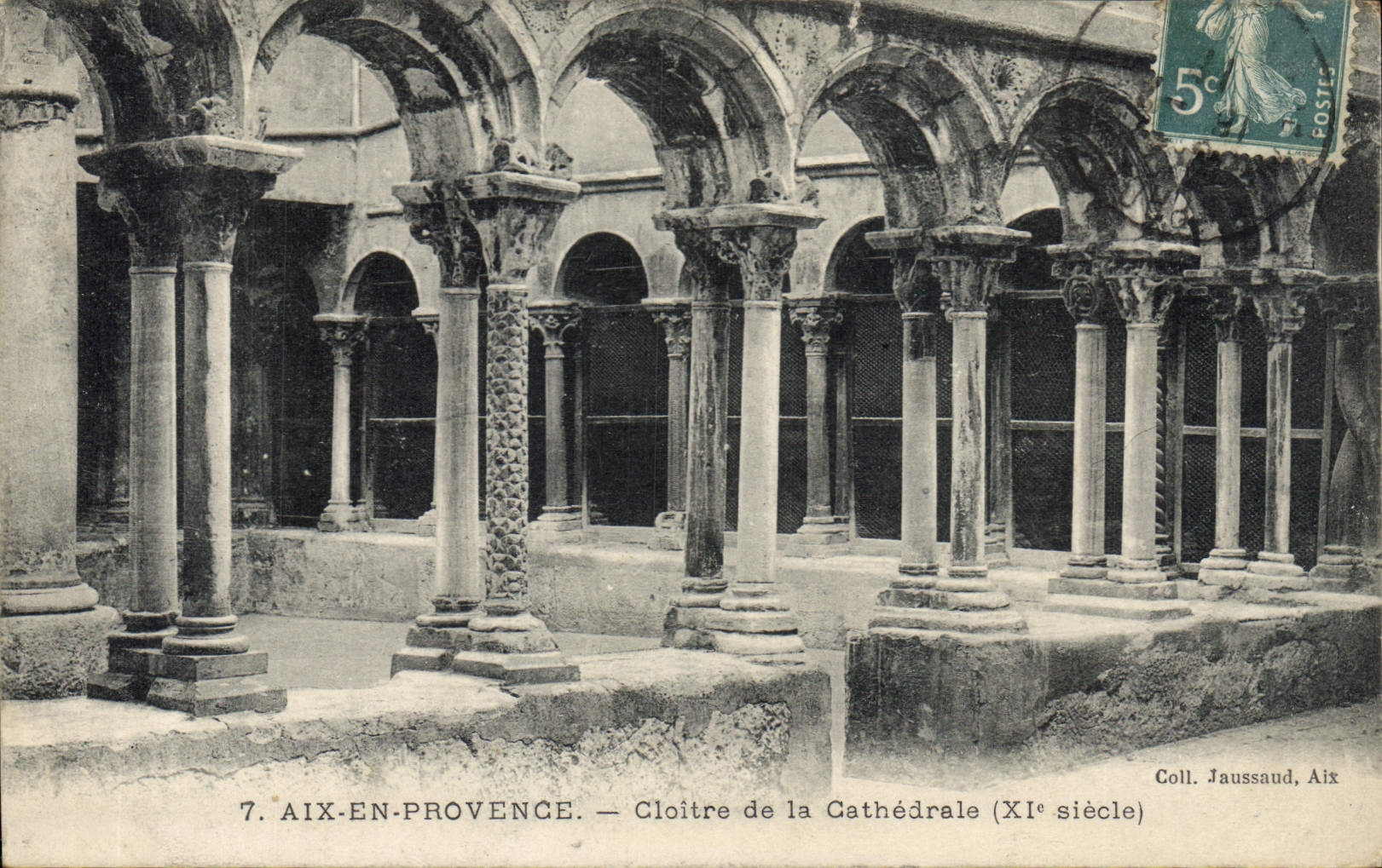 CPA Aix en Provence Cloitre de la cathedrale XI siecle