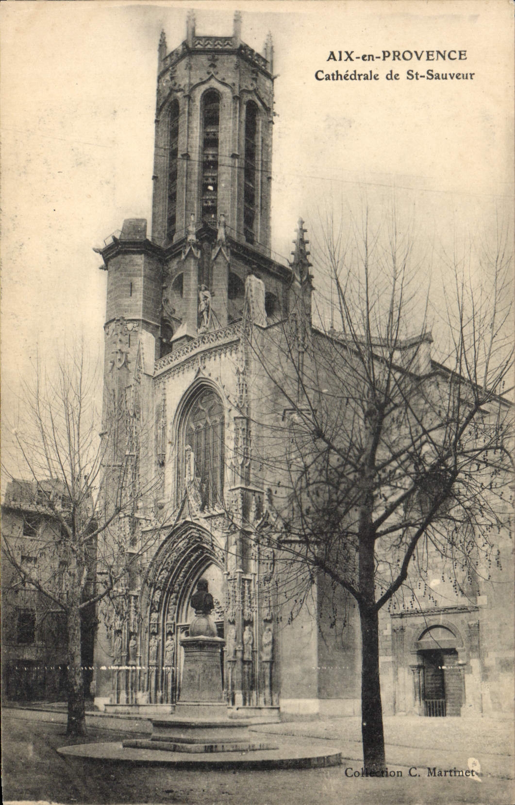 CPA Aix en Provence Cathedrale St Sauveur