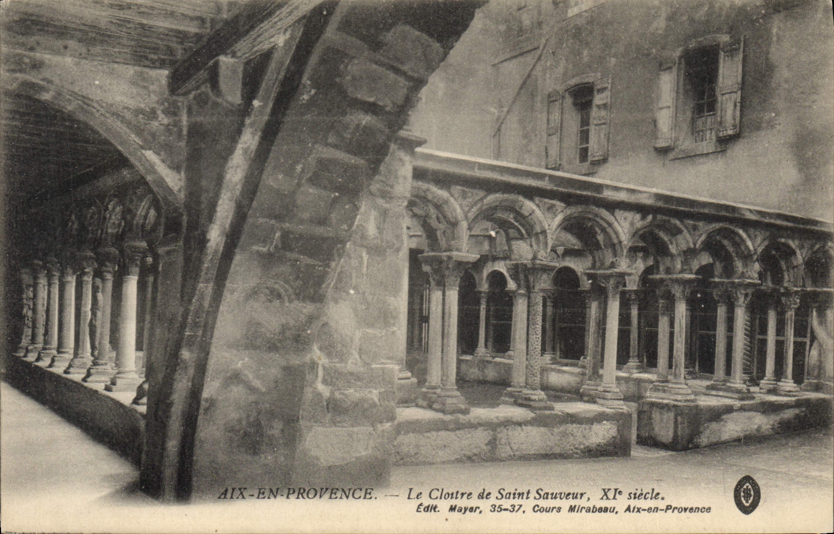 CPA Aix en Provence Le Cloitre de Saint Sauveur 