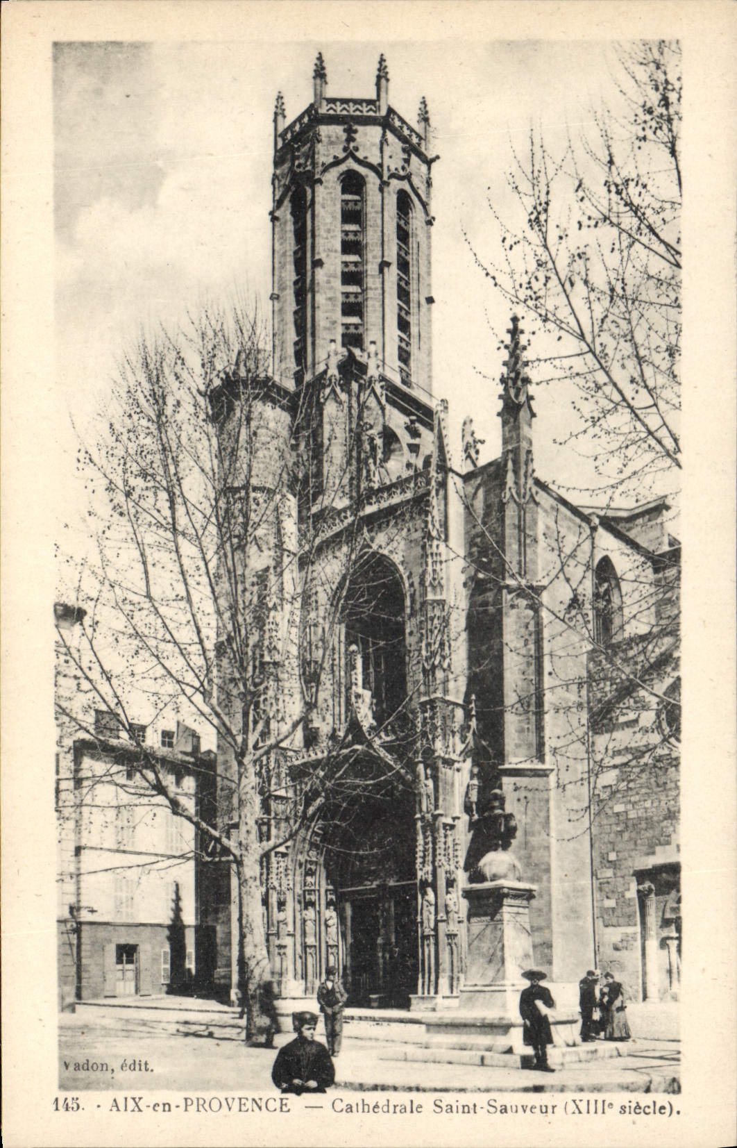 CPA Aix en Provence cathedrale Saint Sauveur XIIIe siecle