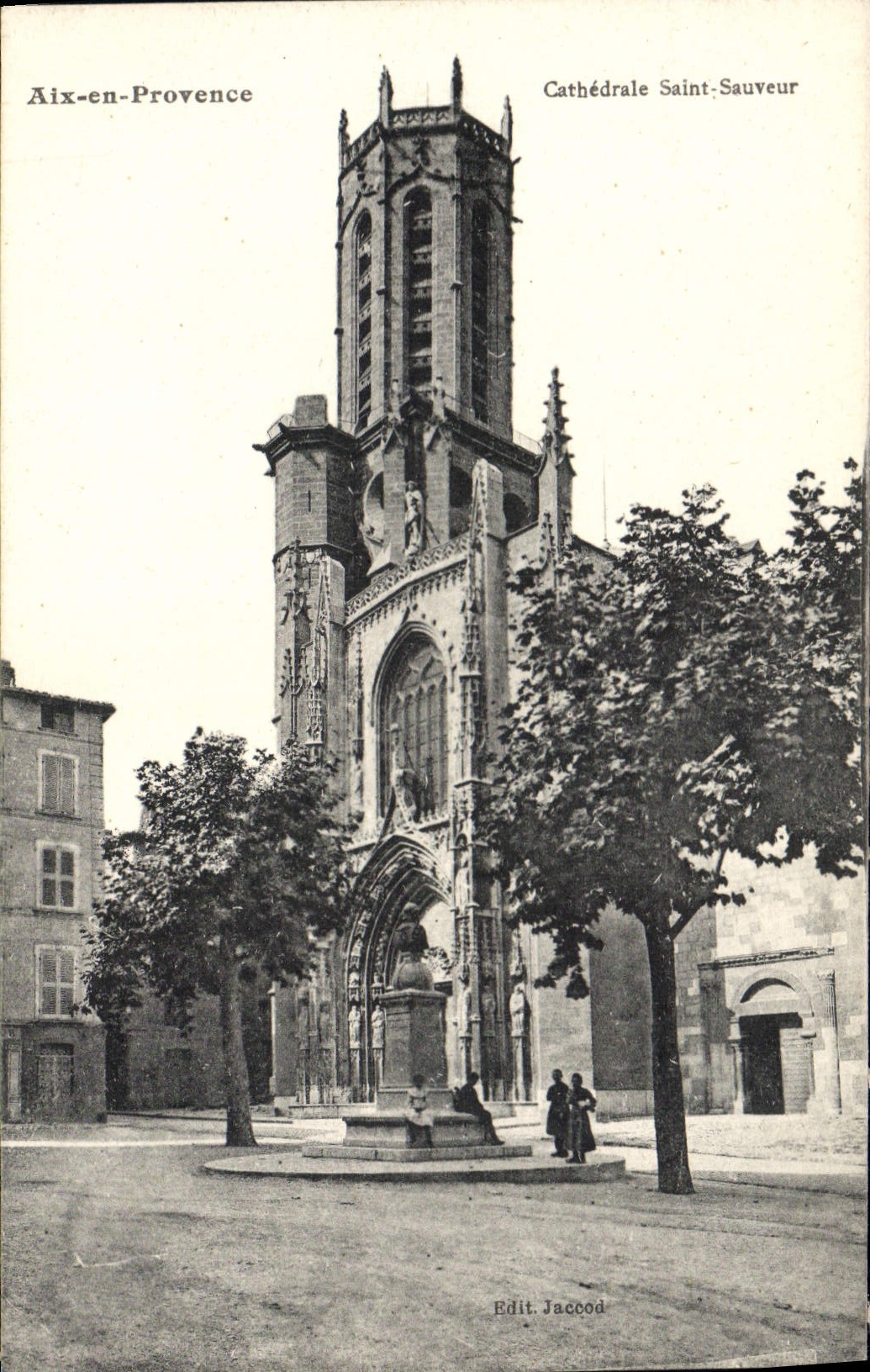 CPA Aix en Provence Cathedrale Saint Sauveur