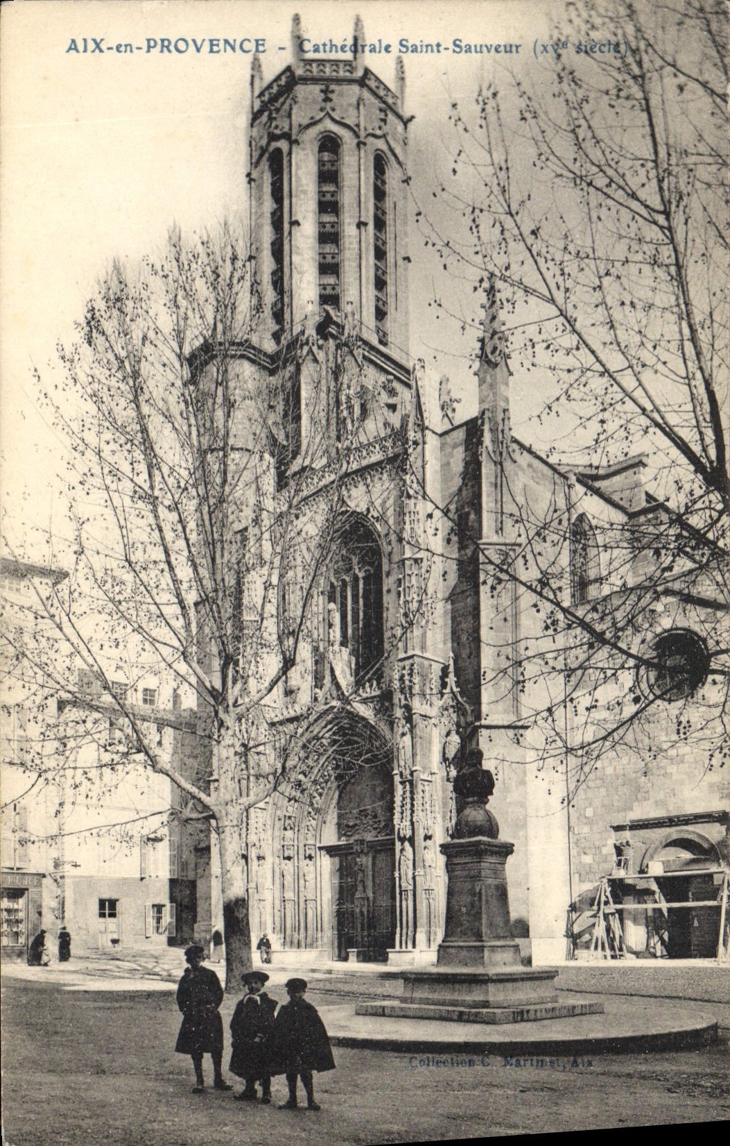 CPA Aix en Provence Cathedrale Saint Sauveur XV siecle 
