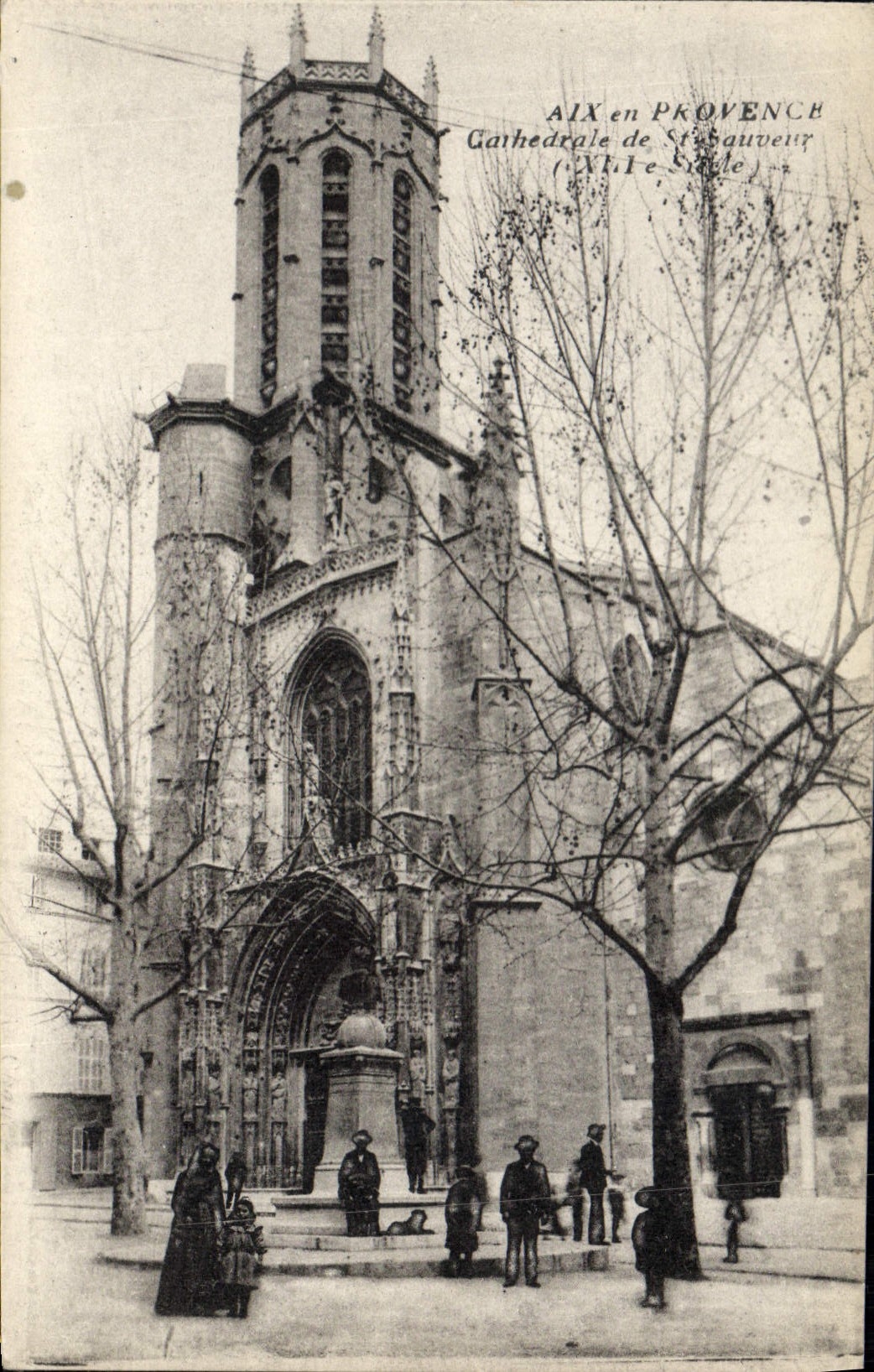 CPA Aix en Provence Cathedrale Saint Sauveur