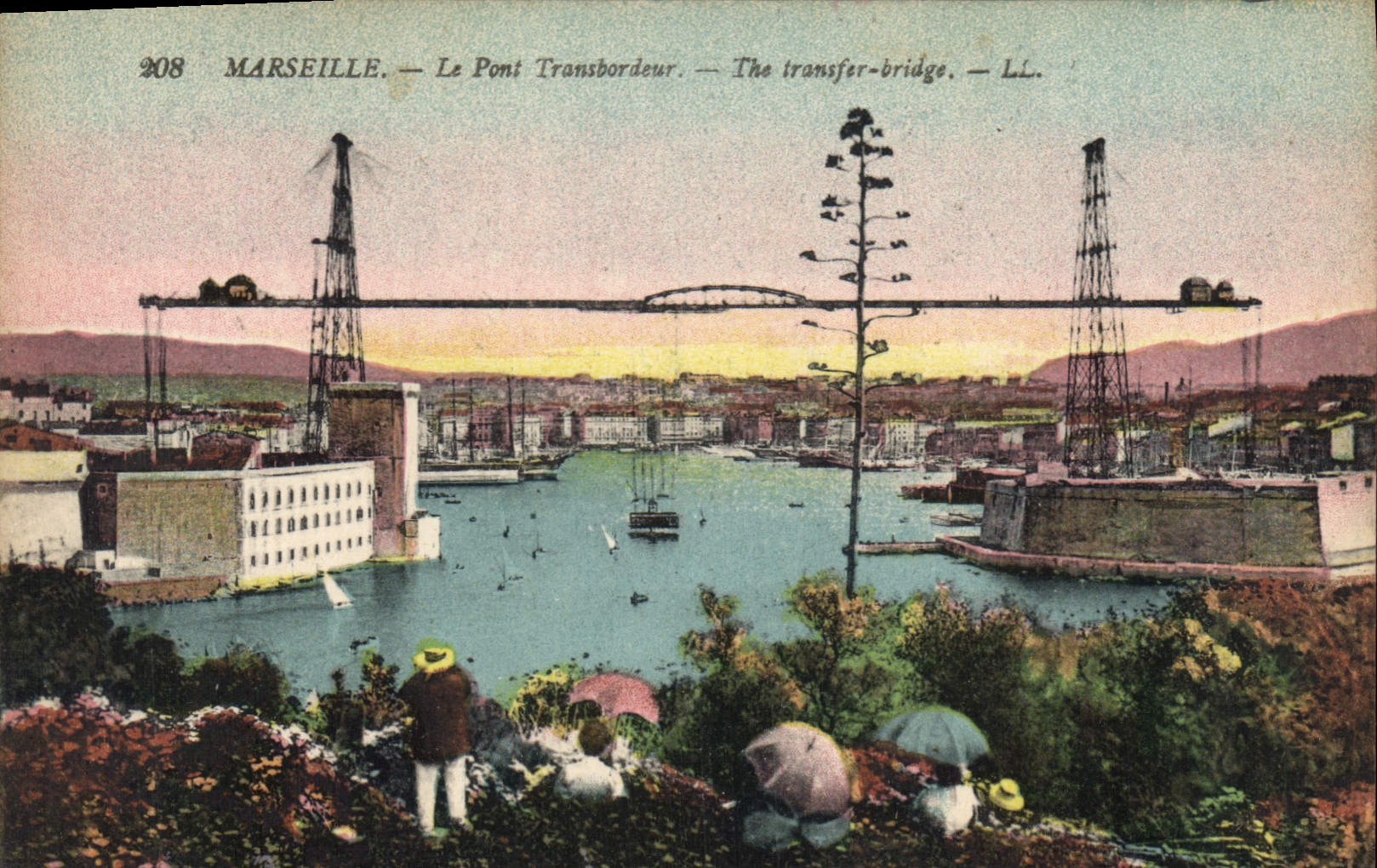 CPA Marseille le pont Transbordeur 