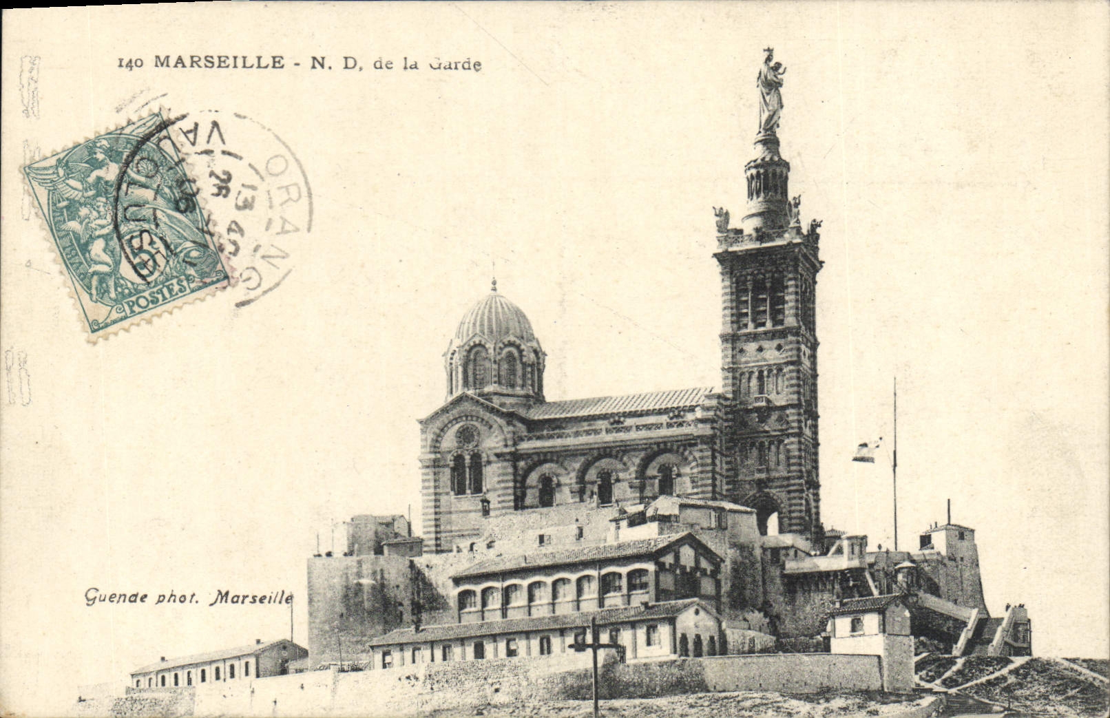 CPA Marseille N D de la garde 