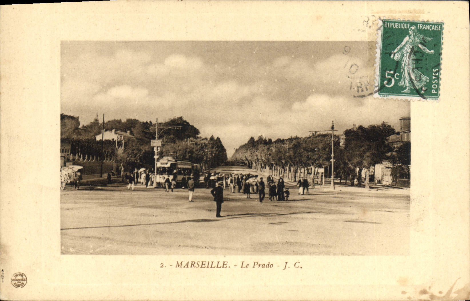 CPA Marseille le Prado 