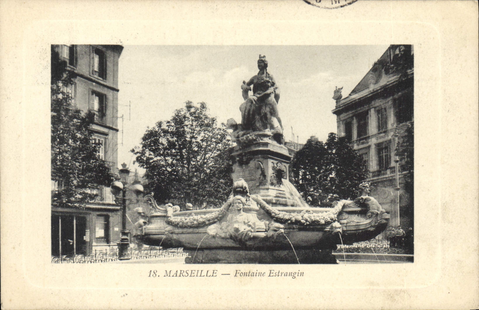 CPA Marseille Fontaine Estrangin 