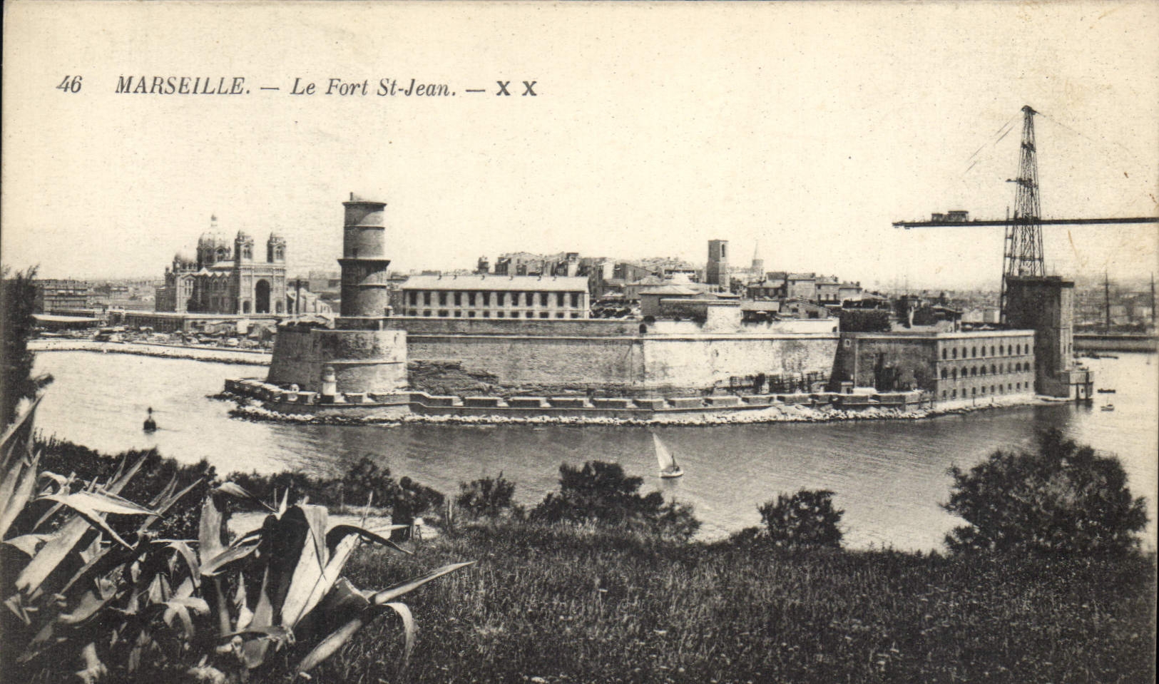 CPA Marseille le Fort St Jean 