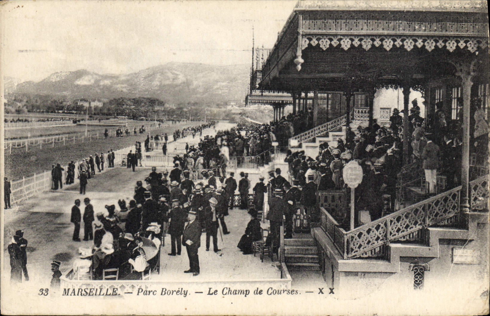 CPA Marseille Parc Borely le Champ de Courses 
