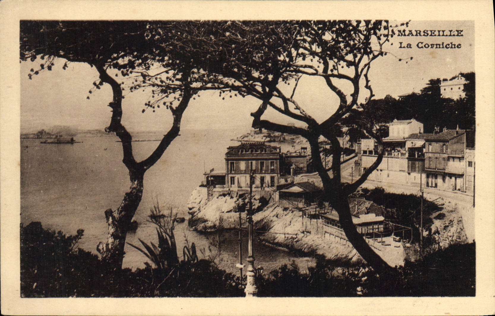 CPA Marseille La Corniche 