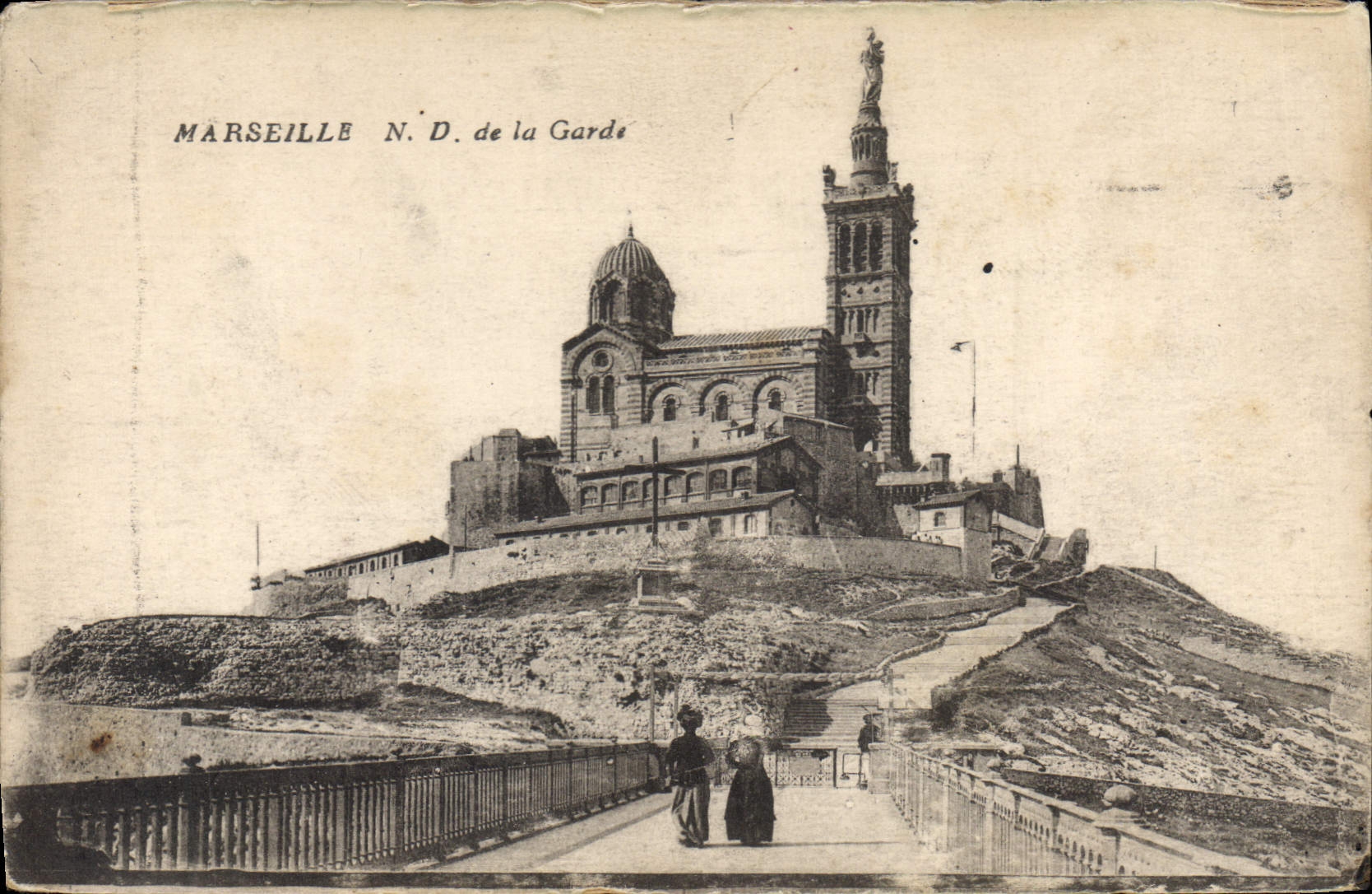 CPA Marseille Notre Dame de la Garde 