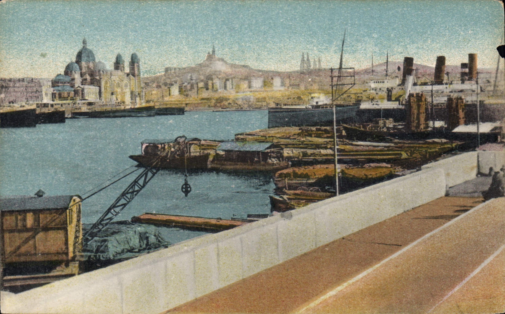 CPA Marseille la Joliette Bateaux