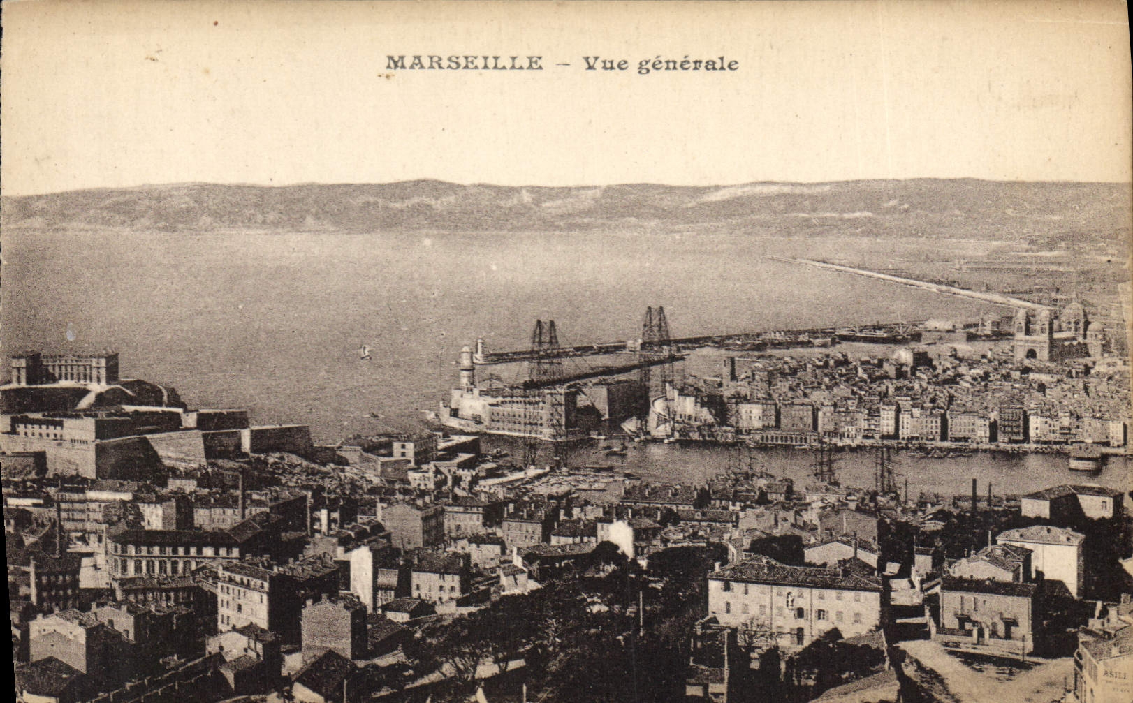 CPA Marseille vue generale 