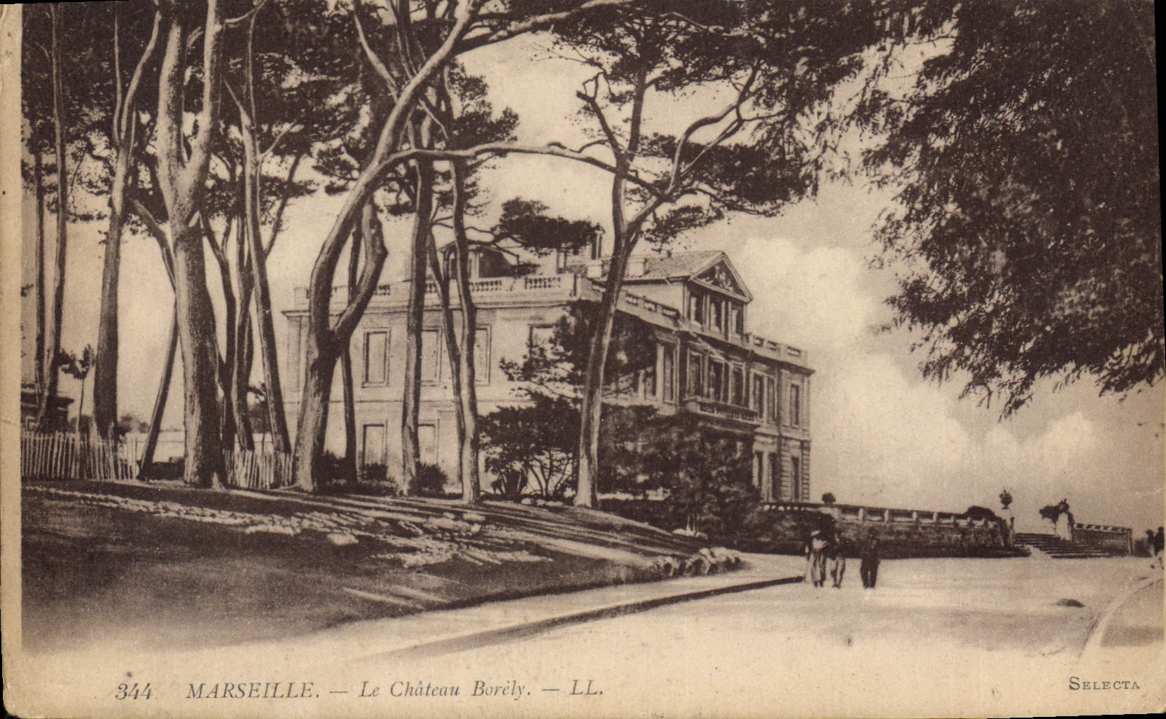 CPA Marseille Le Chateau Borely 