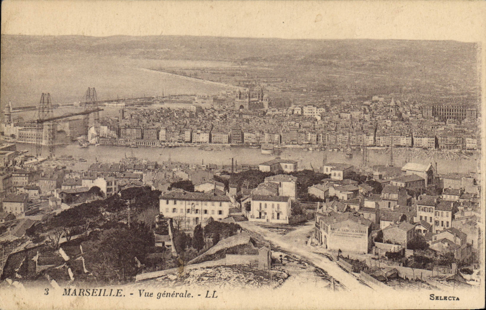 CPA Marseille vue generale 