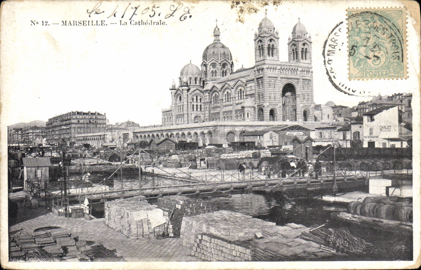 CPA Marseille la cathedrale 