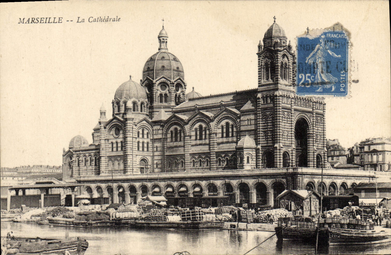 CPA Marseille la cathedrale 