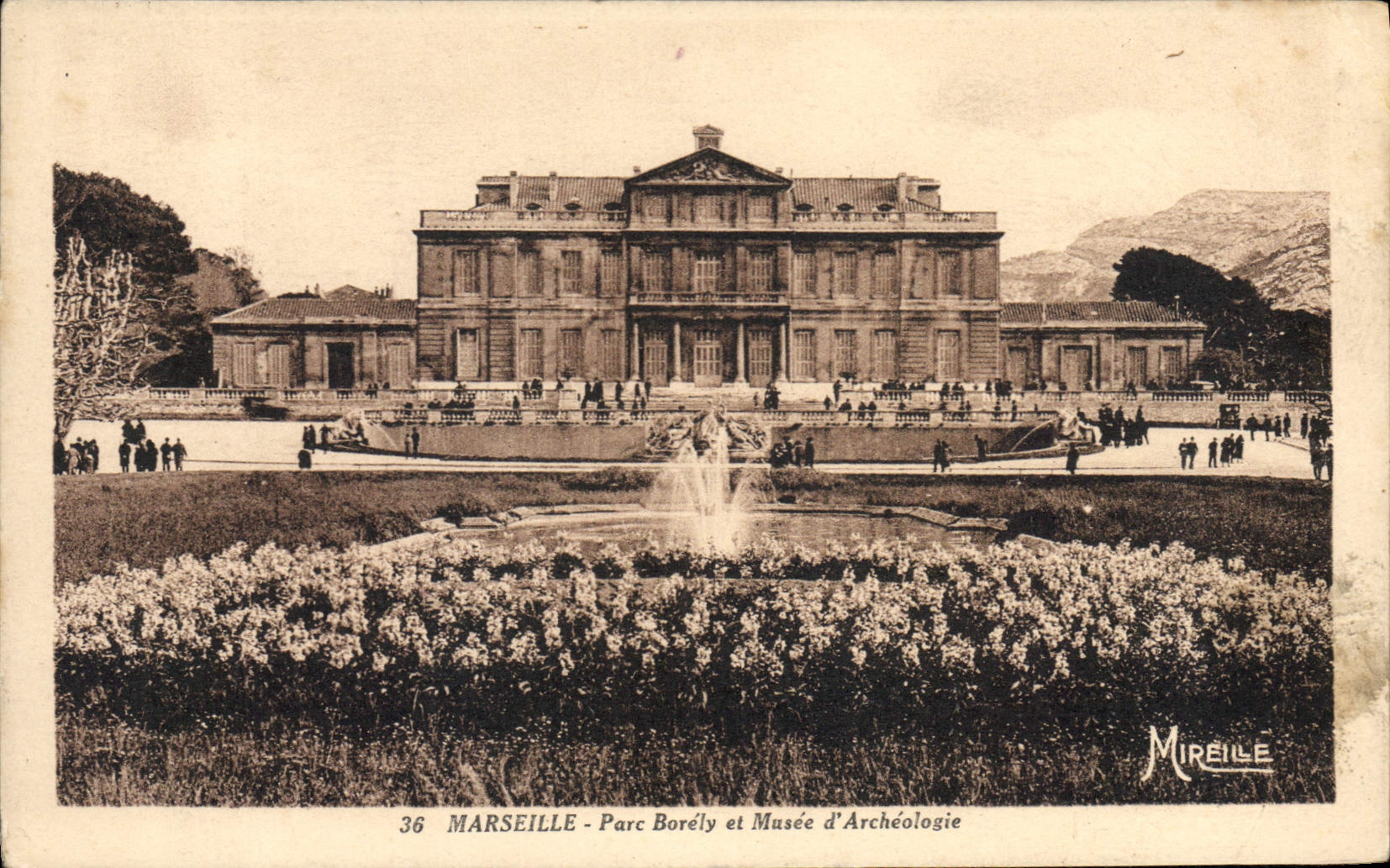 CPA Marseille Parc Borely et Musee d'Archeologie