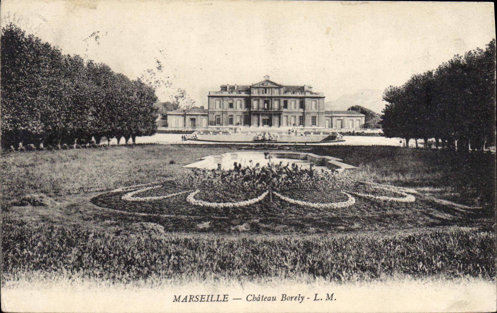 CPA Marseille chateau Borely 