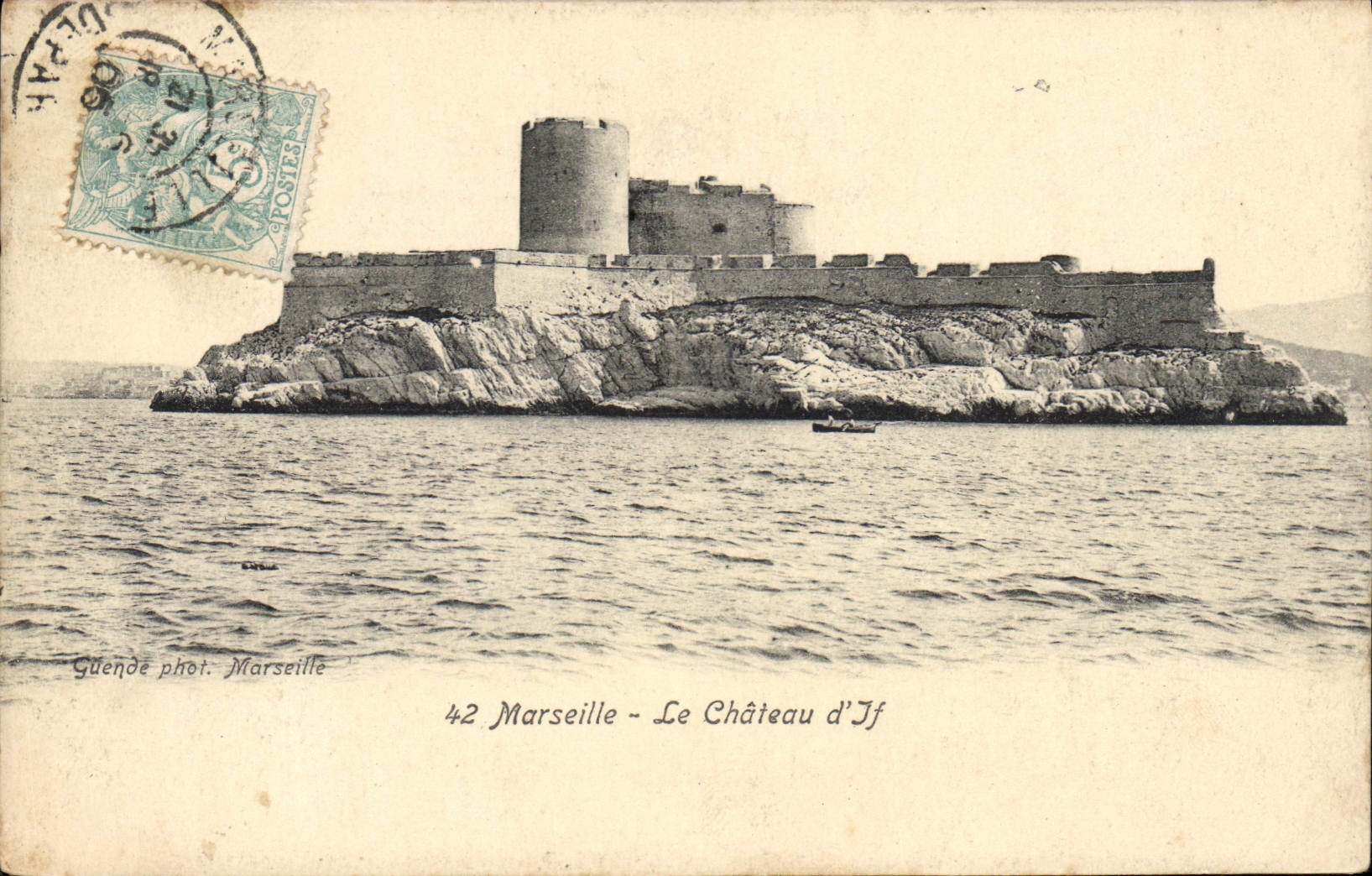 CPA Marseille le chateau d'If