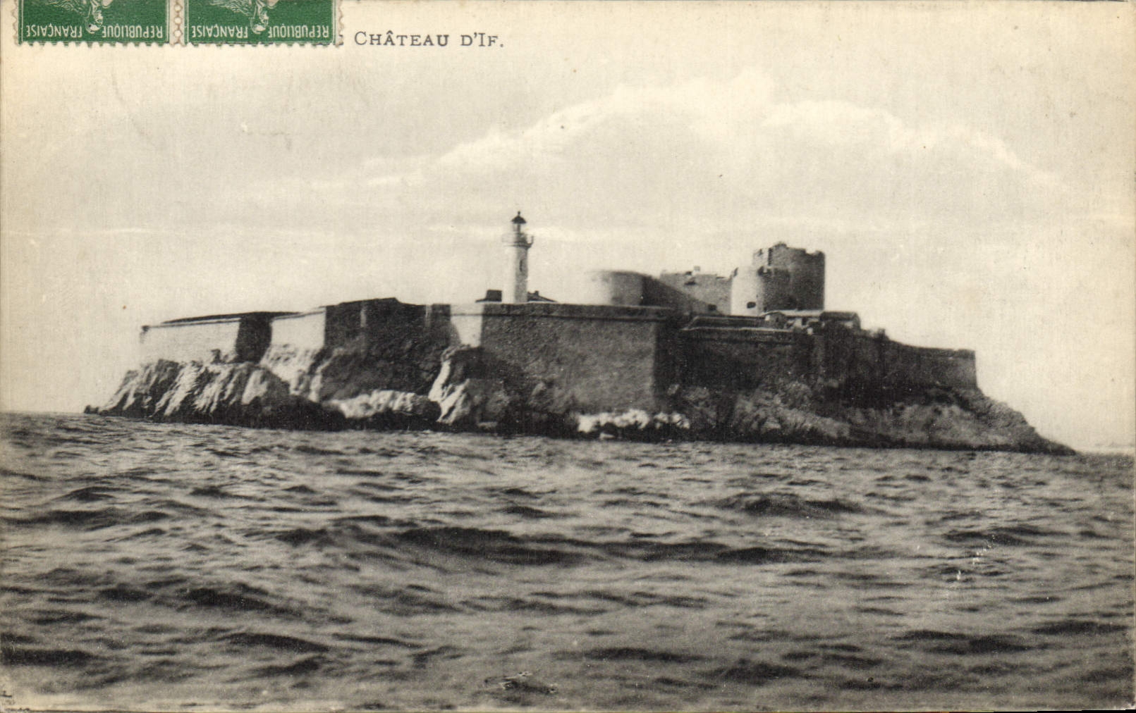 CPA Marseille le chateau d'If