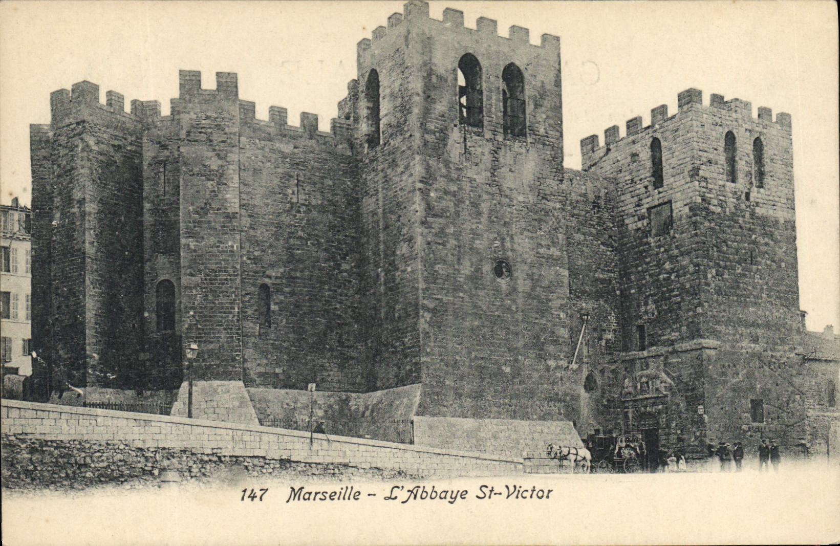 CPA Marseille l'Abbay St Victor