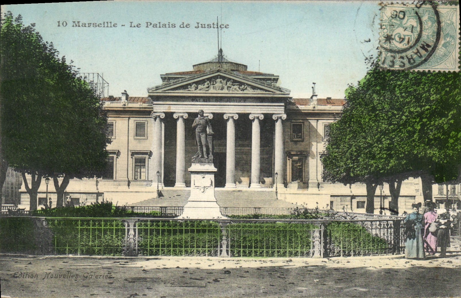 CPA Marseille le palais de Justice 