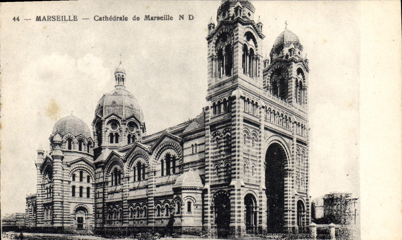 CPA Marseille cathedrale de Marseille 