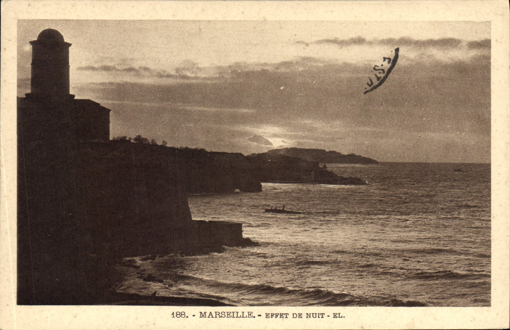CPA Marseille effet de Nuit 