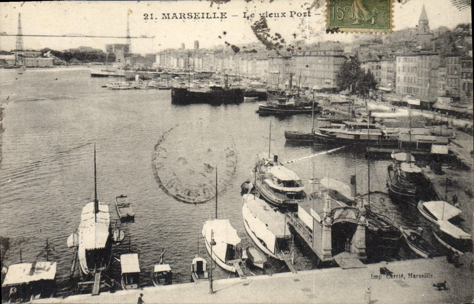 CPA Marseille le Vieux Port Bateaux