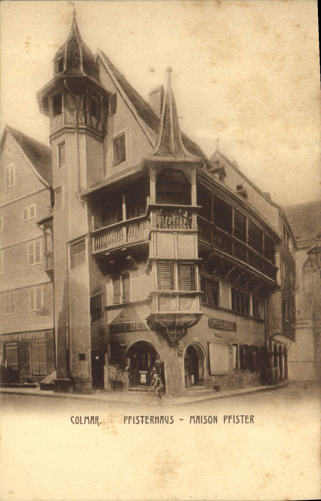 CPA Colmar Pfisterhaus maison Pfister 