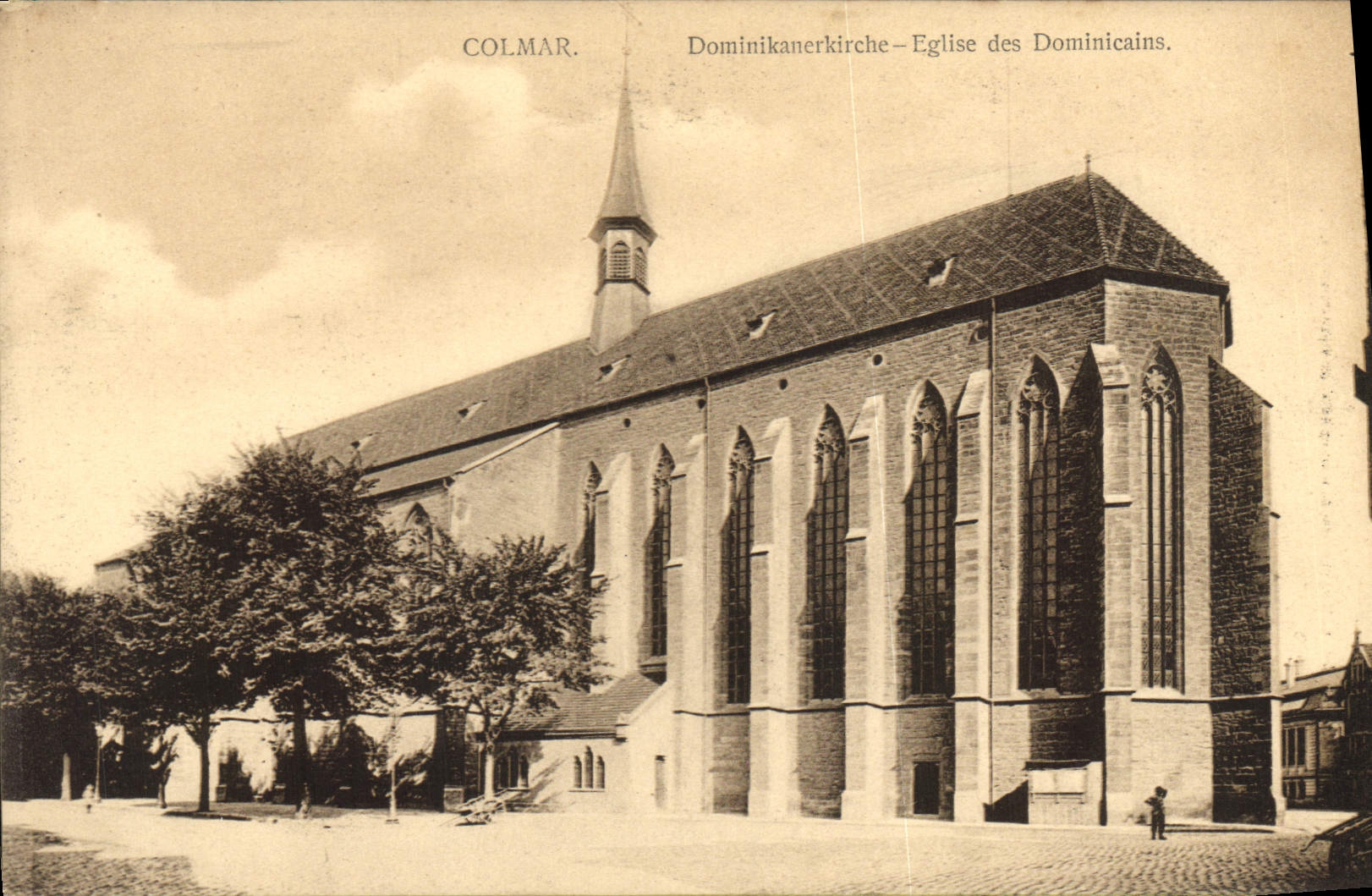 CPA Colmar Eglise des Dominicains 
