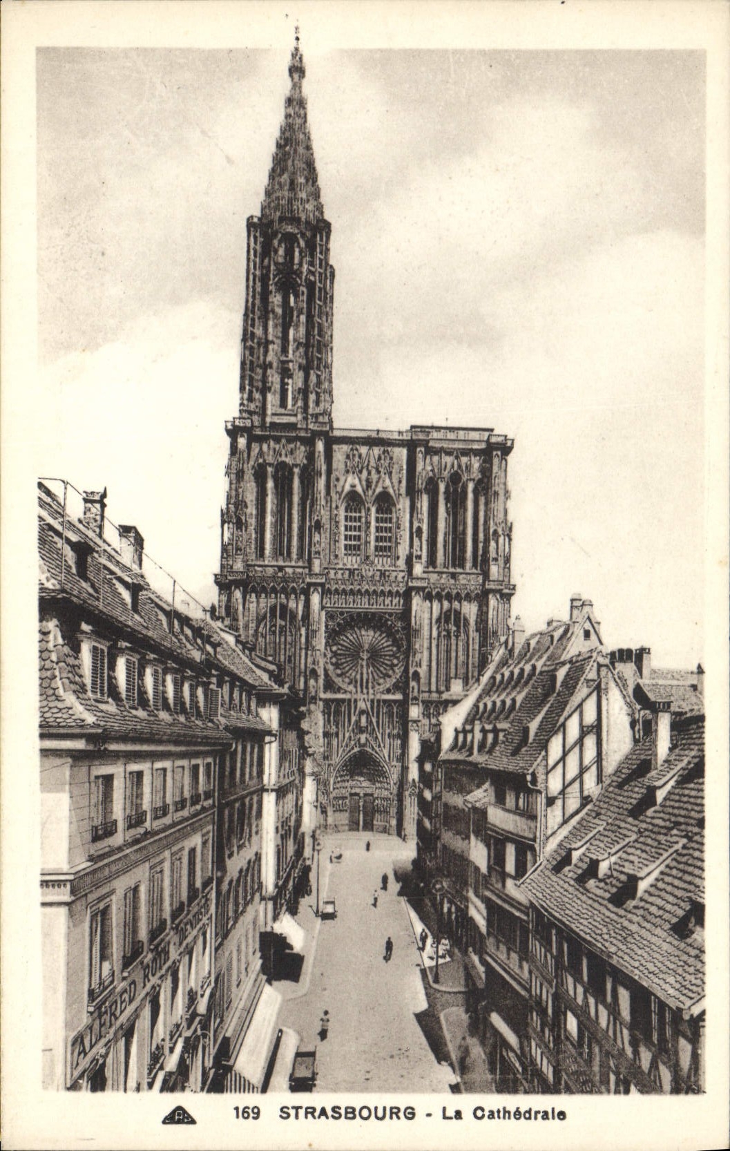 CPA Strasbourg la cathedrale 