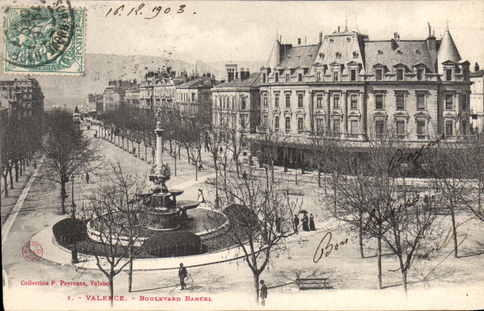 CPA Valence Boulevard Bancel 