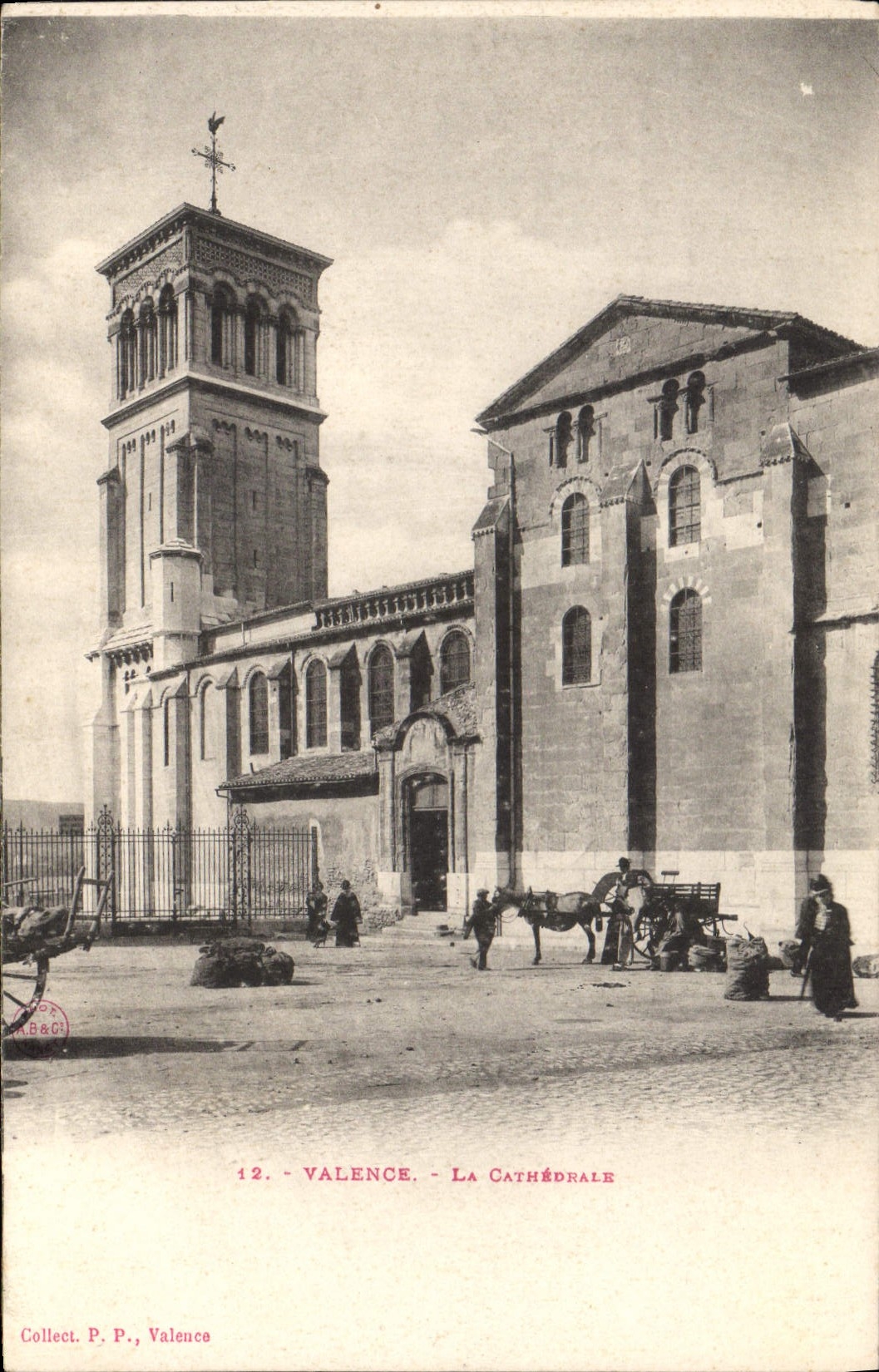 CPA Valence la cathedrale 
