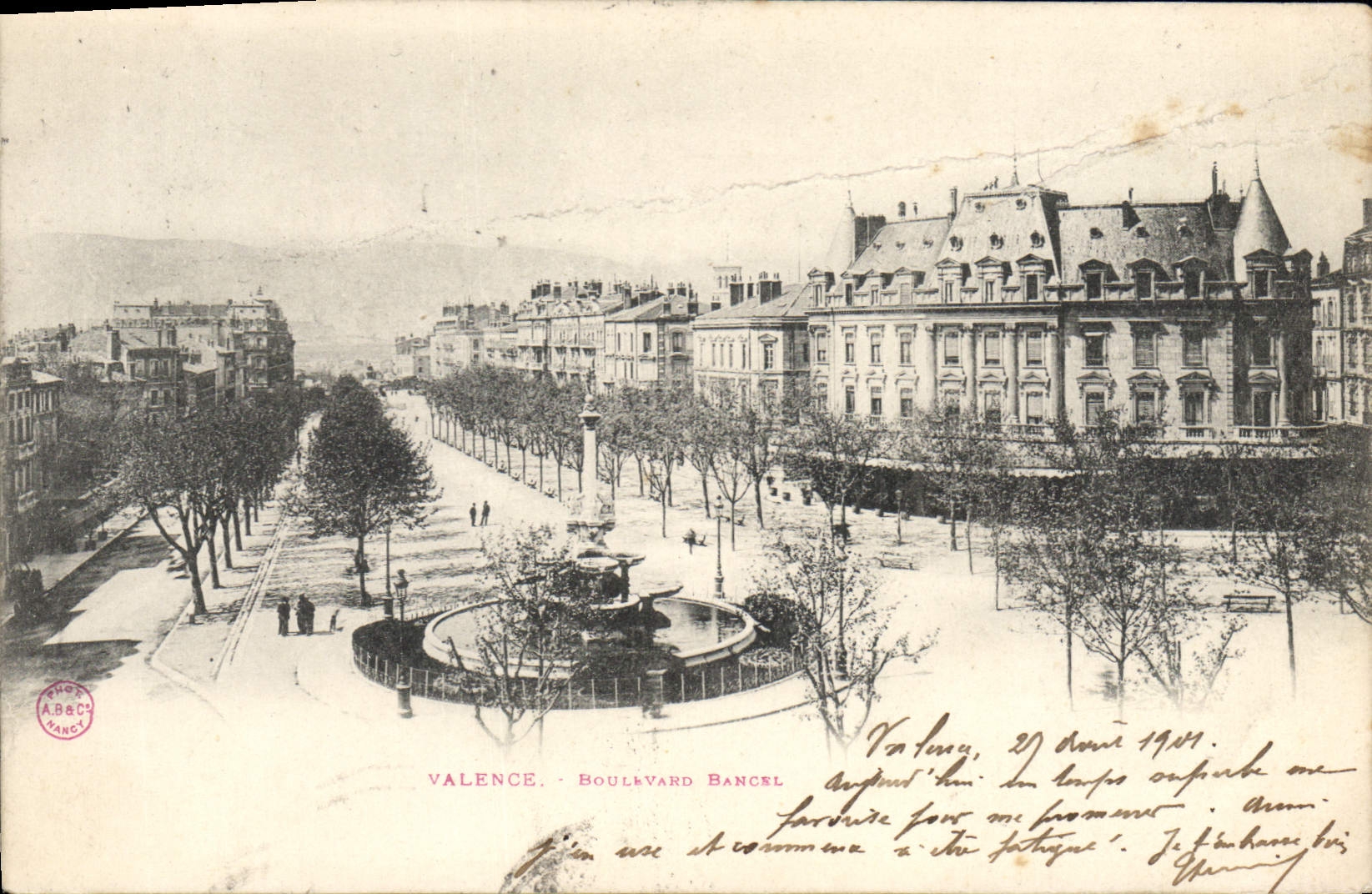 CPA Valence Boulevard Bancel 