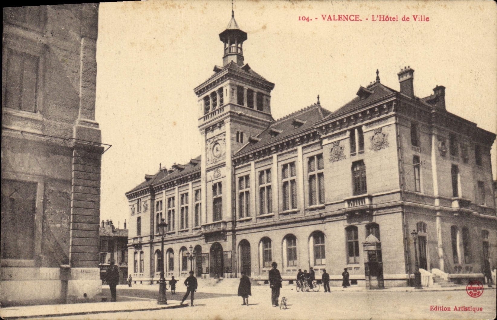 CPA Valence l'hotel de Ville 