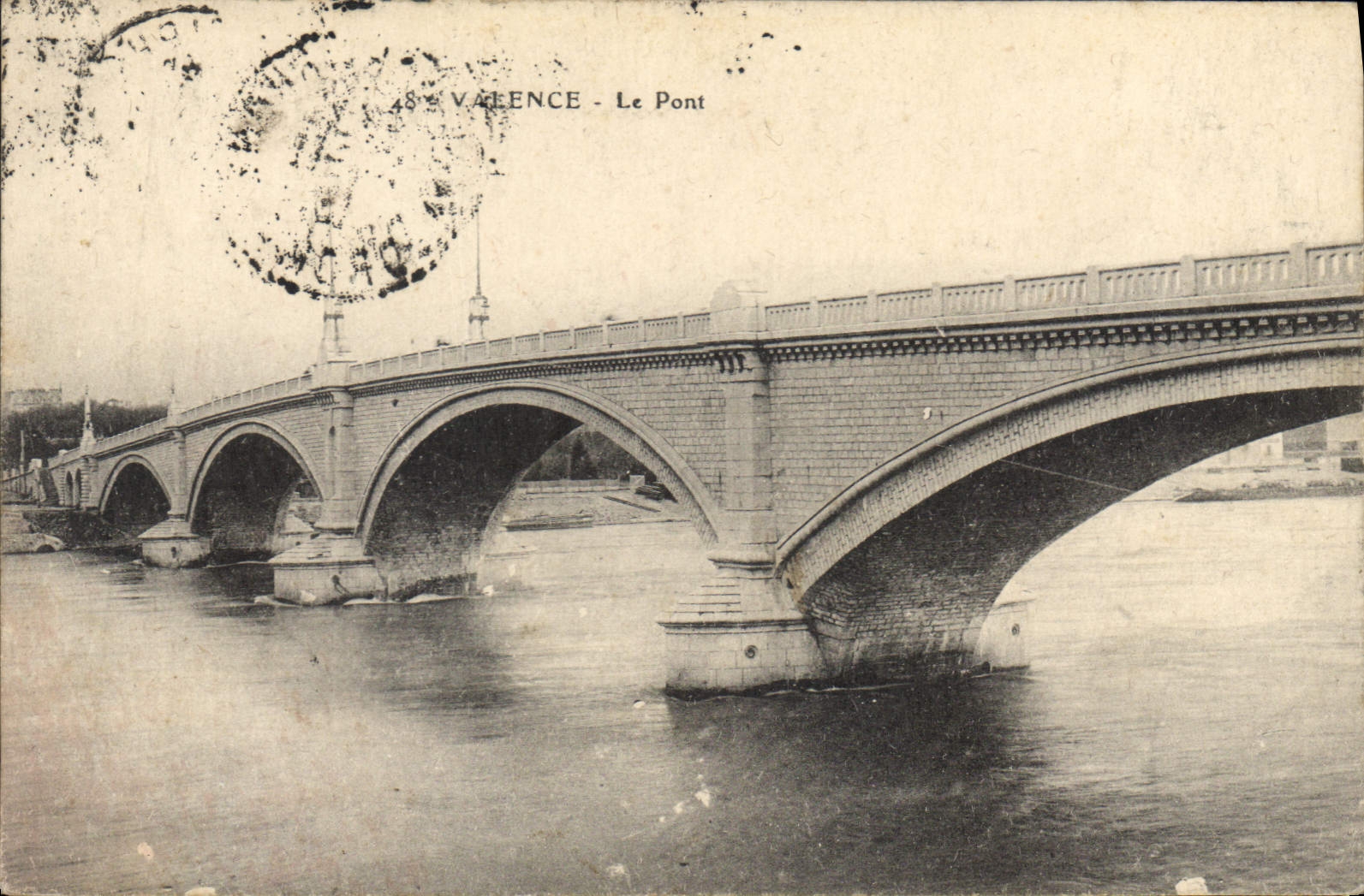 CPA Valence le pont 