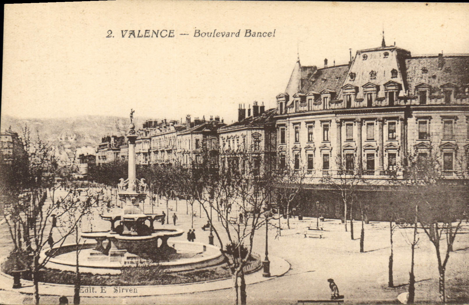 CPA Valence Boulevard Bancel 