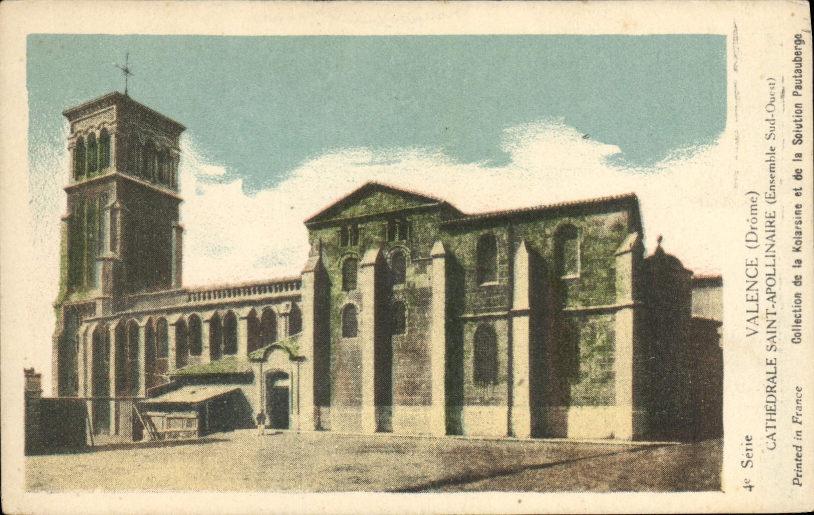 CPA Valence Drome cathedrale Saint Apollinaire Ensemble Sud Ouest