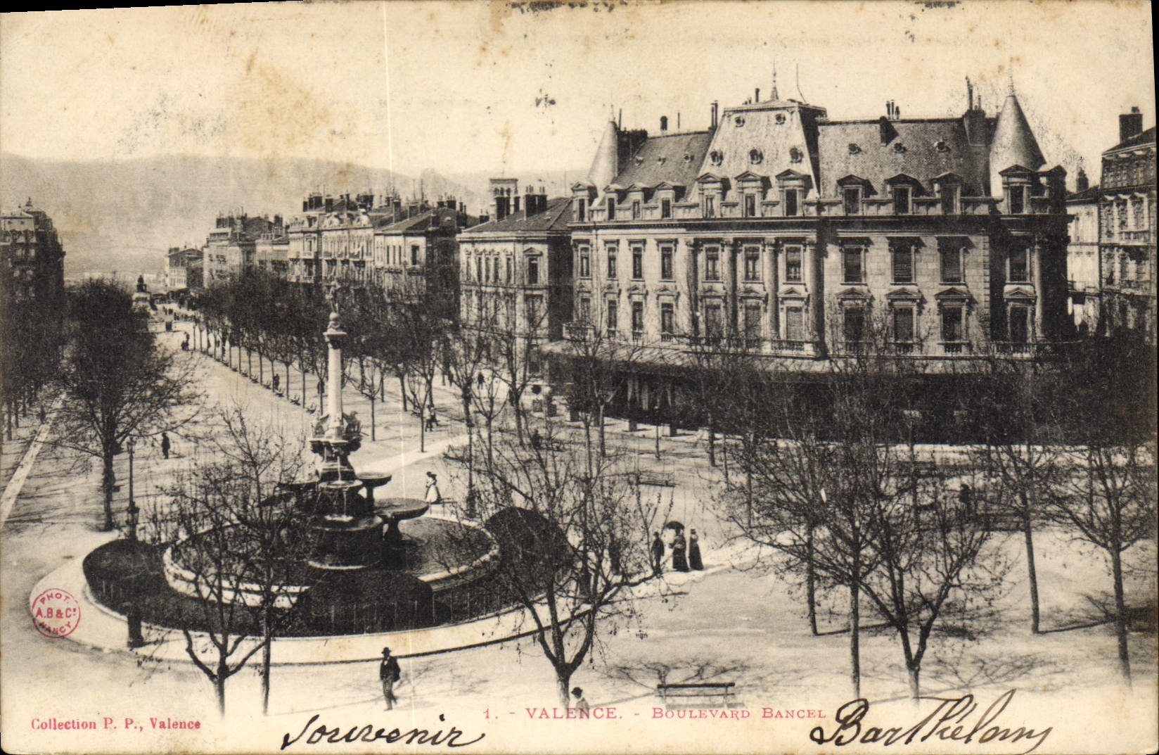 CPA Valence Boulevard Bancel 